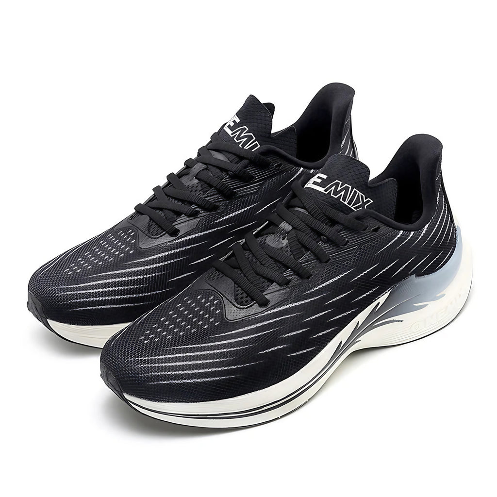 Baskets de sport homme en maille, semelle EVA, du 40 au 45, noir