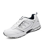 Baskets de sport homme en maille, semelle EVA et caoutchouc, blanc