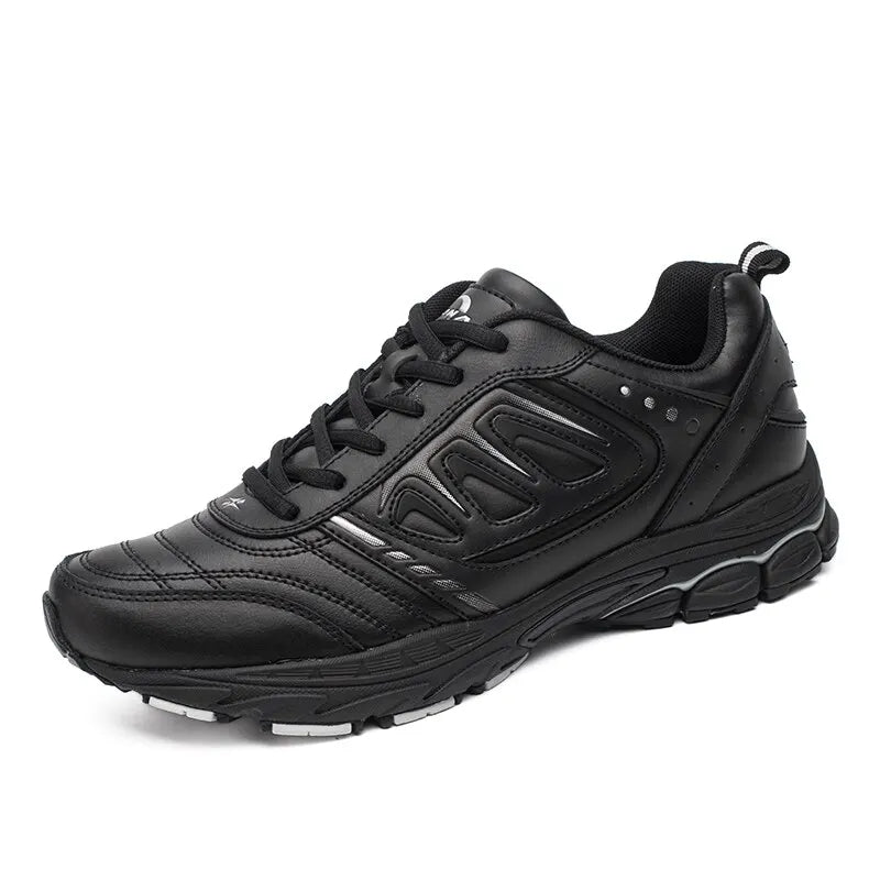 Baskets de sport homme en maille, semelle EVA et caoutchouc, noir
