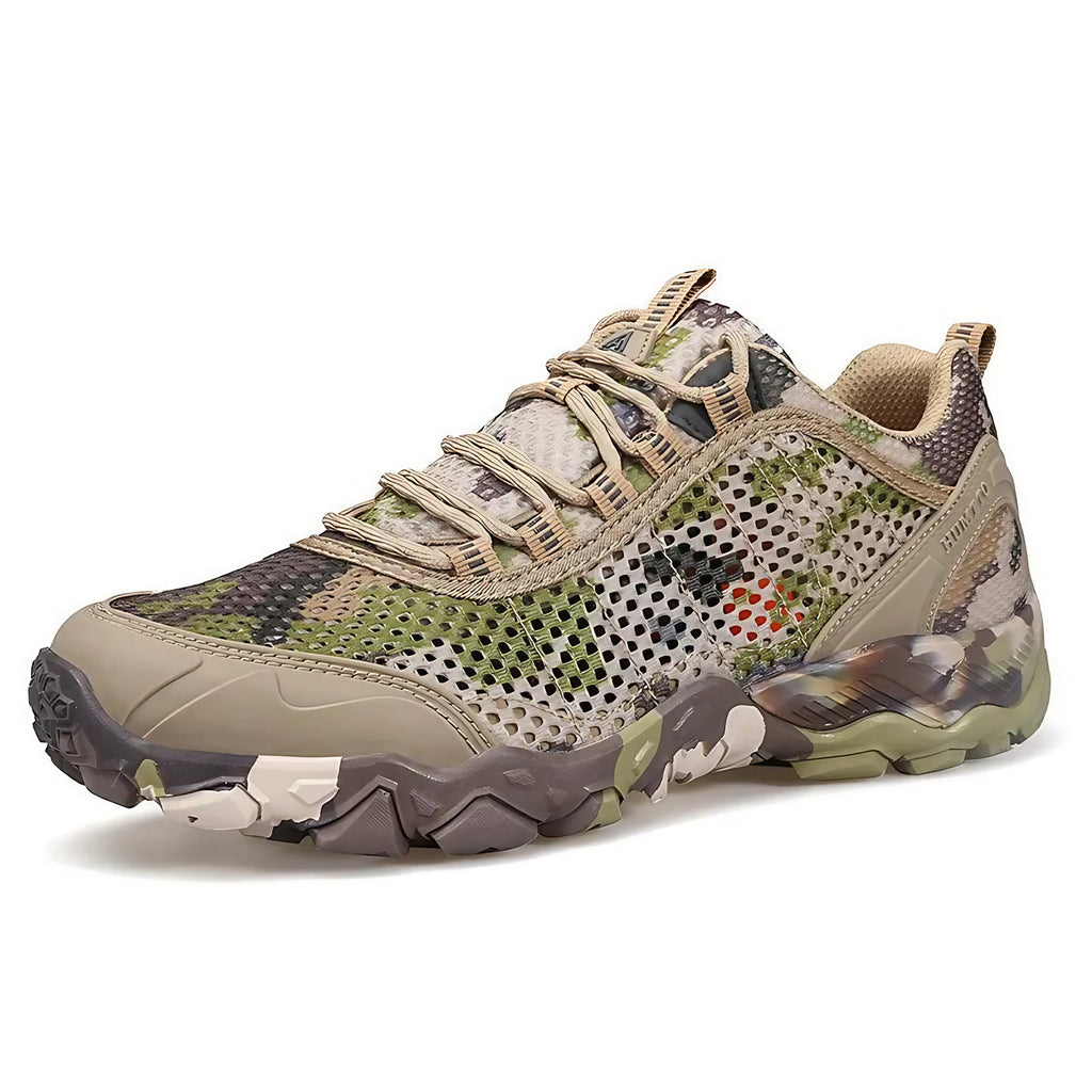 Baskets de sport homme respirantes et antidérapantes, vert militaire