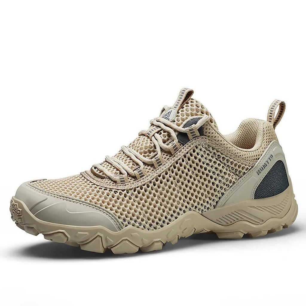 Baskets de sport homme respirantes et antidérapantes, kaki