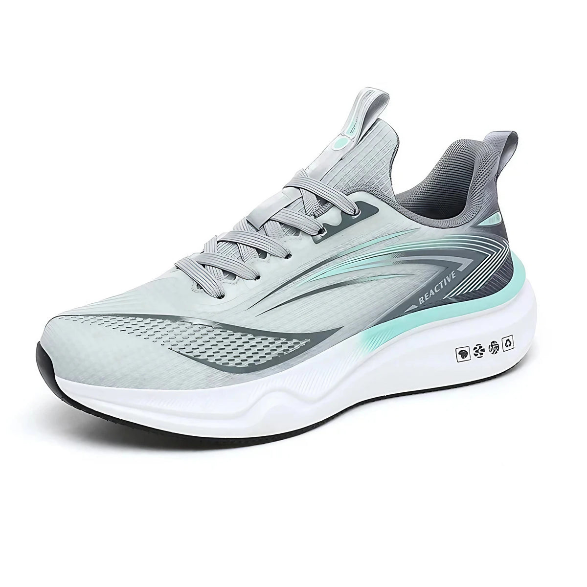 Baskets de sport homme en maille, semelle EVA, du 39 au 44, vert