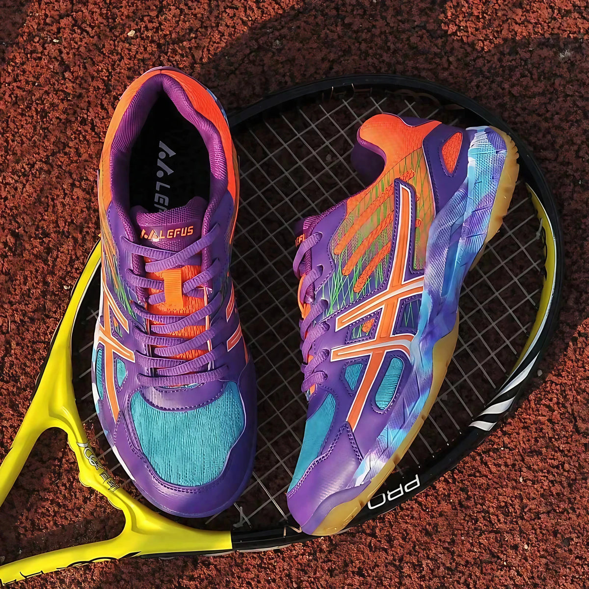 Baskets de sport femme, semelle intérieure rembourrée, quatre coloris, lilas