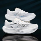 Baskets de sport mixtes en mesh, semelle amortissante, 36 au 44, blanc