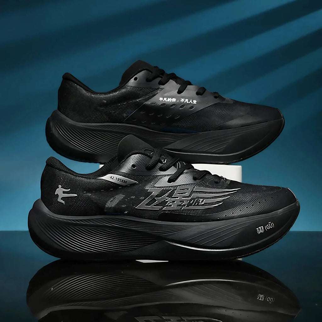 Baskets de sport mixtes en mesh, semelle amortissante, 36 au 44, noir