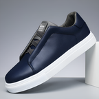 Baskets homme classiques, semelle extérieure robuste, bleu