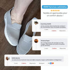 Baskets orthopédiques femme, semelle amortissante, cinq coloris