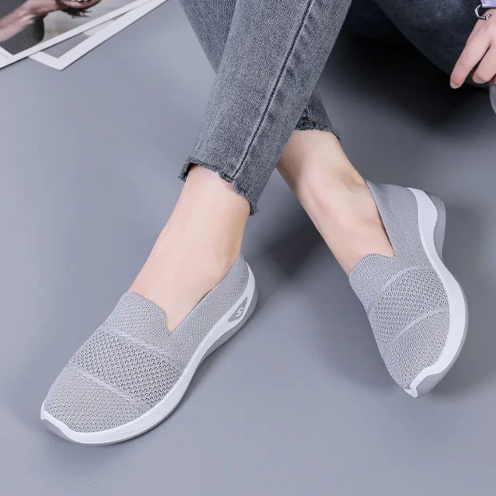 Baskets orthopédiques femme, semelle amortissante, cinq coloris