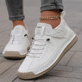Baskets femme légères sans lacets, moins de 200 g, dix coloris, blanc