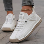 Baskets femme légères sans lacets, moins de 200 g, dix coloris, blanc