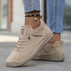 Baskets femme légères sans lacets, moins de 200 g, dix coloris, beige