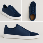 Baskets homme de ville légères, ligne épurée, trois coloris