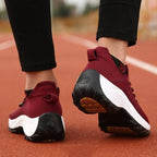 Baskets orthopédiques femme à enfiler, tige en maille extensible