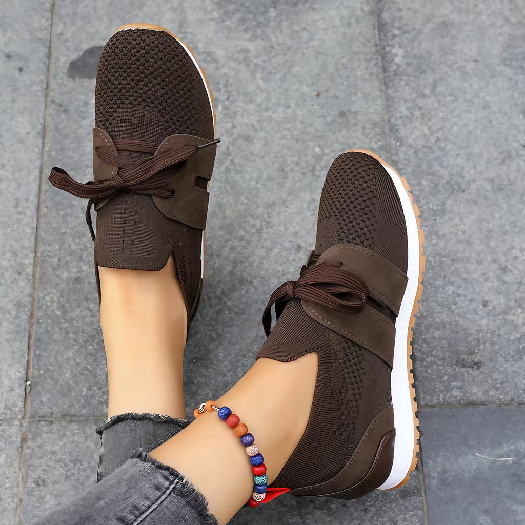 Baskets orthopédiques femme, cinq coloris, du 36 au 43, marron