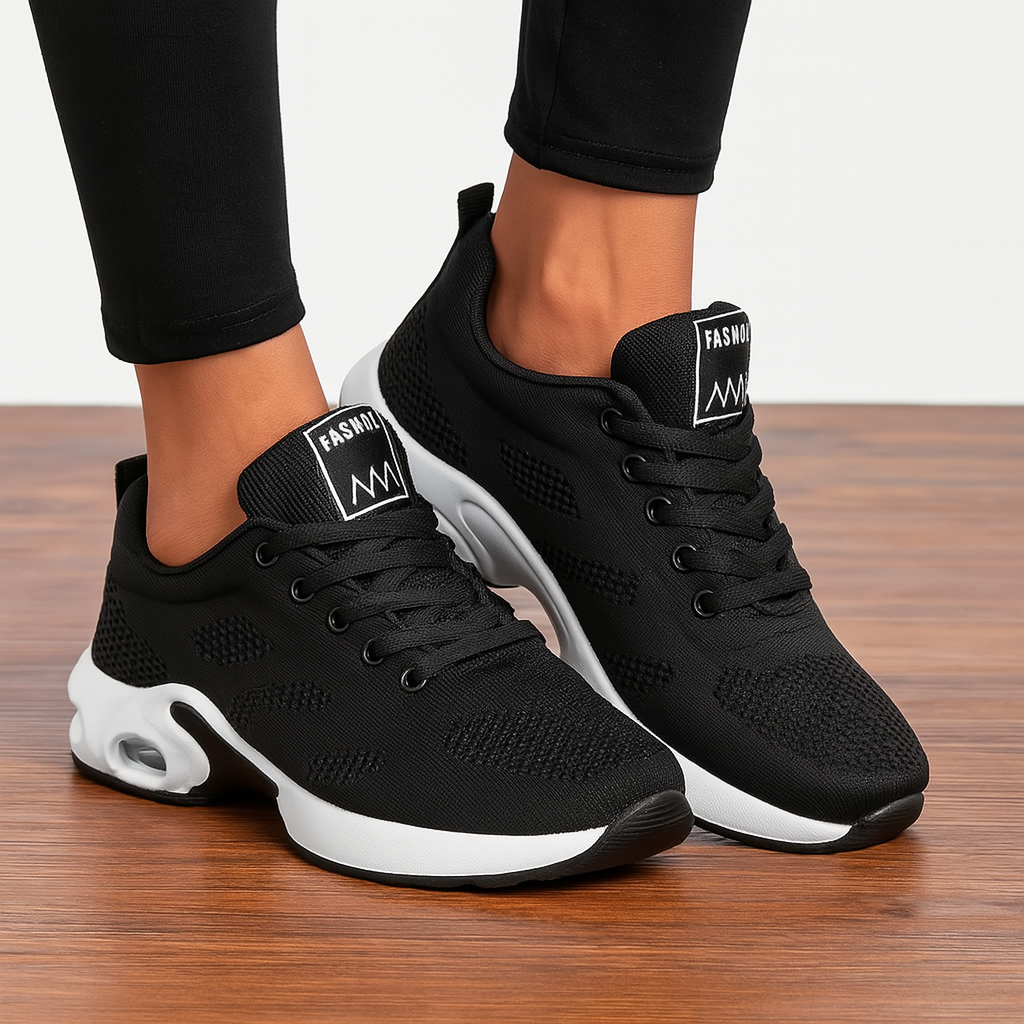 Baskets orthopédiques femme légères à lacets, six coloris