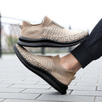 Baskets orthopédiques homme, semelle ergonomique antidérapante