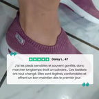 Baskets orthopédiques femme à semelle amortissante, du 35 au 41