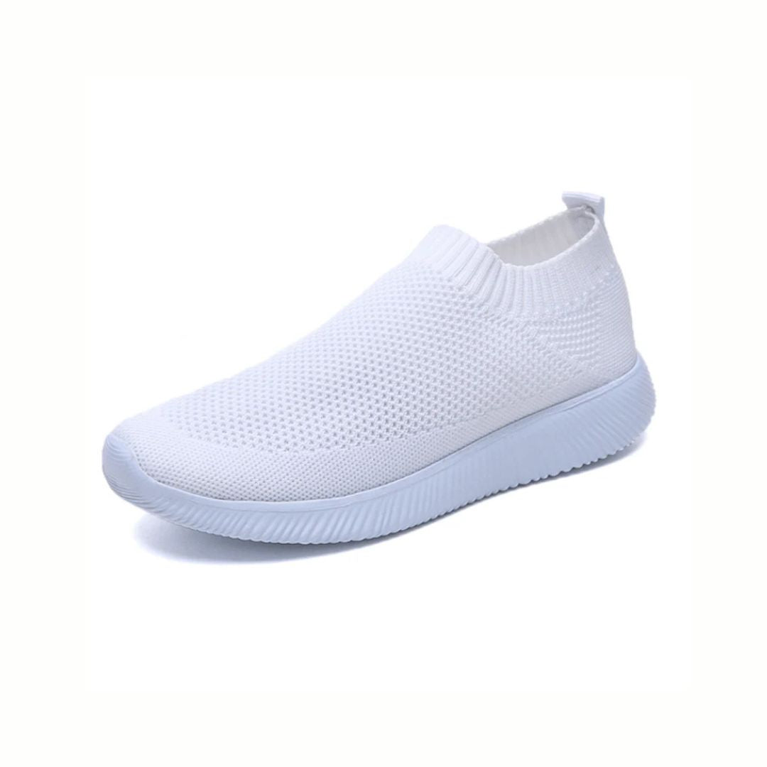 Baskets orthopédiques femme, cinq coloris, du 36 au 43, blanc