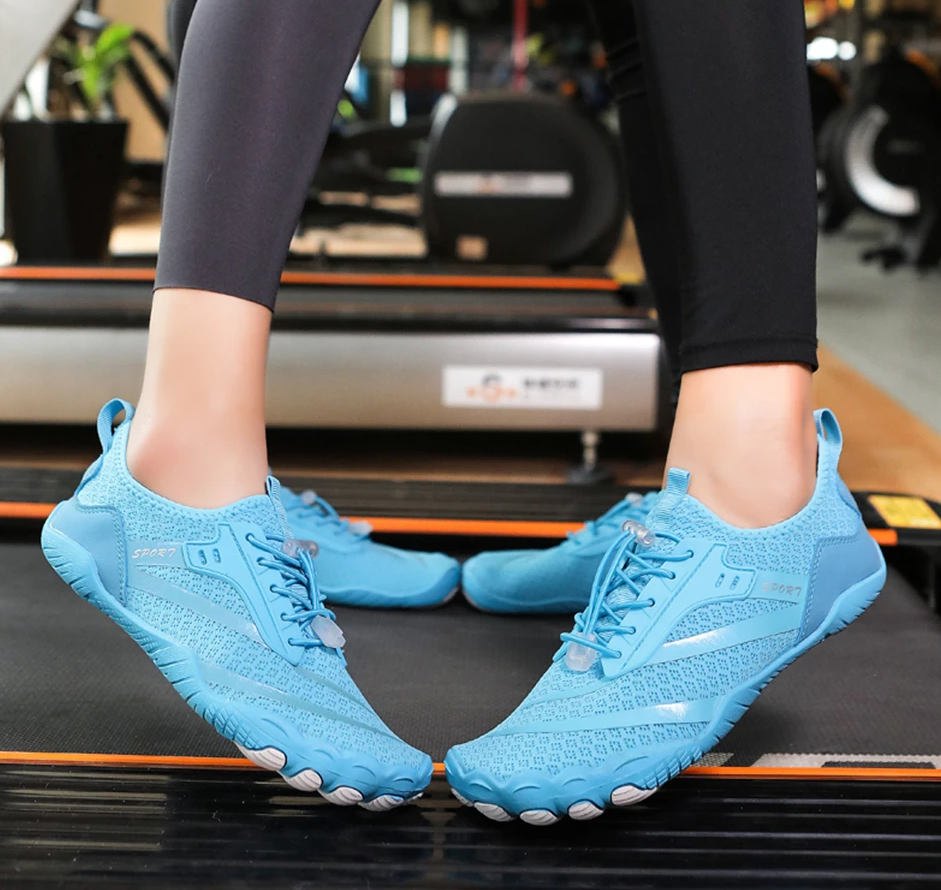 Chaussures aquatiques pieds nus mixtes, séchage rapide