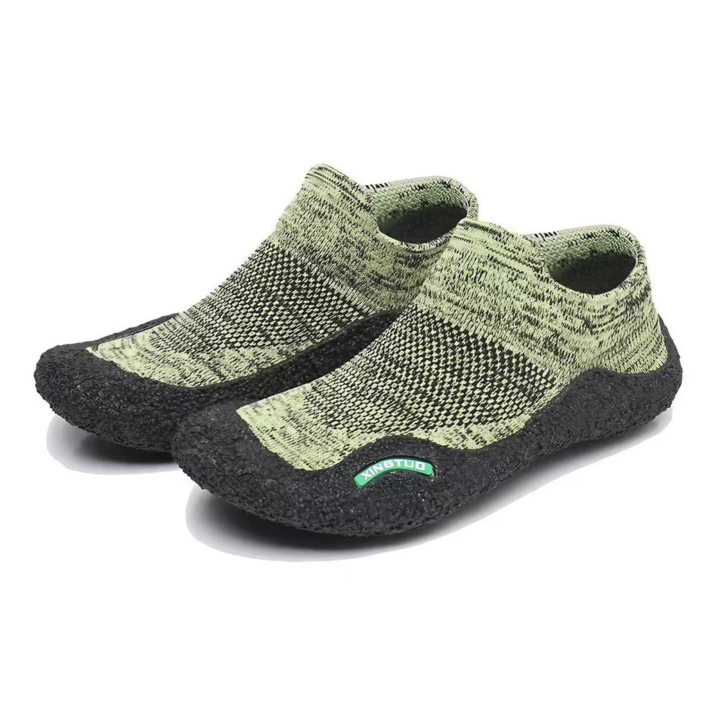Baskets pieds nus mixtes à séchage rapide, dix coloris, jaune