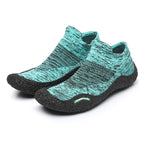 Baskets pieds nus mixtes à séchage rapide, dix coloris, vert