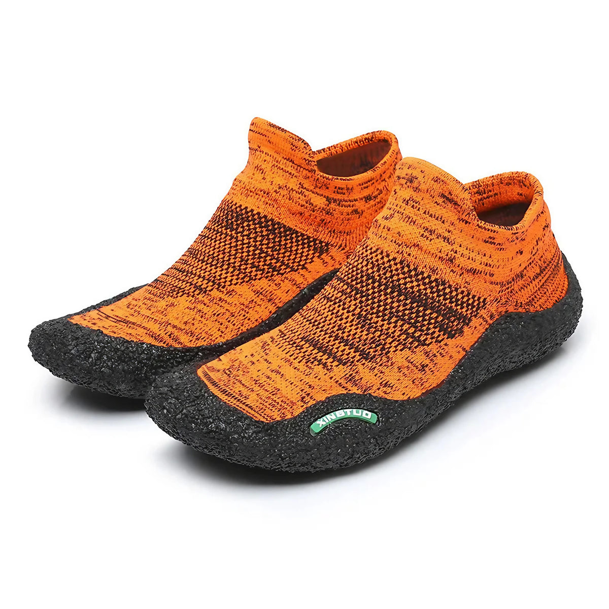 Baskets pieds nus mixtes à séchage rapide, dix coloris, orange