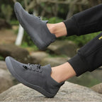 Baskets pieds nus mixtes, tige en maille, du 36 au 46