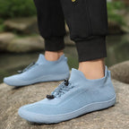 Baskets pieds nus mixtes, tige en maille, du 36 au 46
