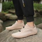 Baskets pieds nus mixtes, tige en maille, du 36 au 46