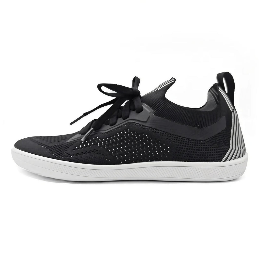 Baskets pieds nus mixtes, semelle zero drop, du 36 au 46, noir