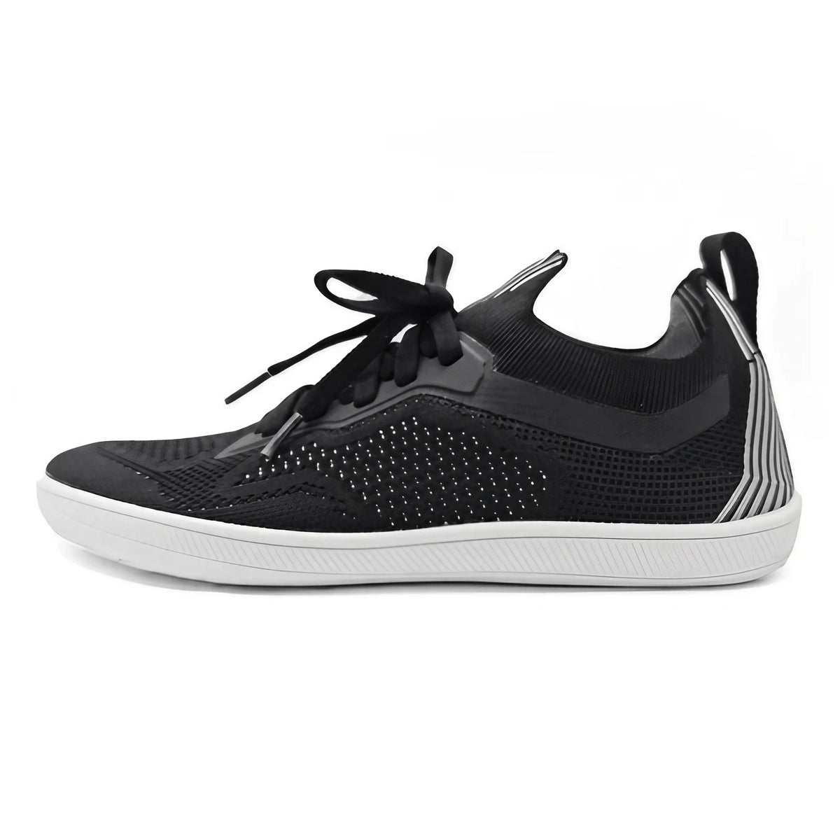 Baskets pieds nus mixtes, semelle zero drop, du 36 au 46, noir