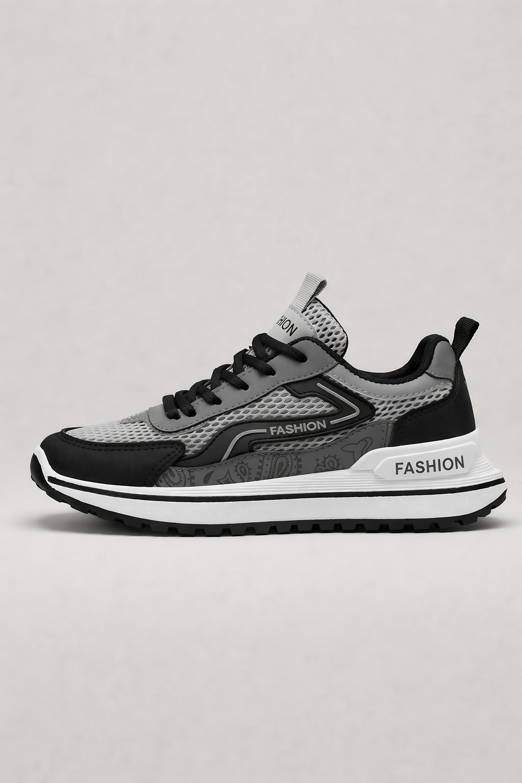 Baskets homme à semelle flexible, noir ou vert, du 39 au 44