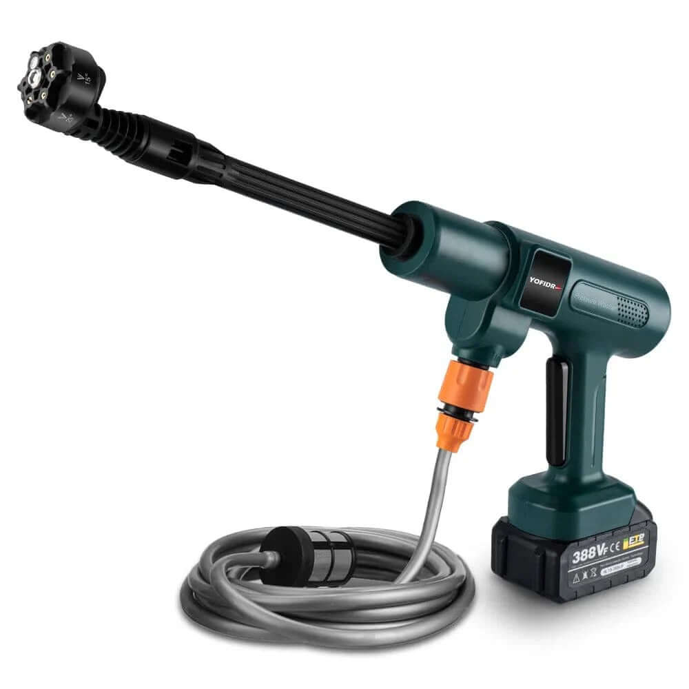 Nettoyeur haute pression sans fil sur batterie 18 V, avec mallette