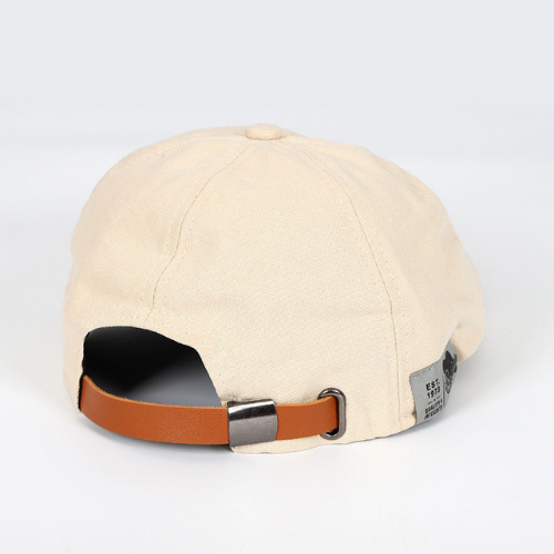 Béret homme à sangle réglable, noir, rouge, jaune ou beige