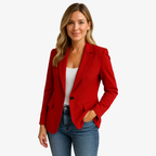 Blazer femme, veste de tailleur à porter ouverte ou fermée