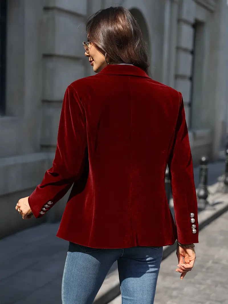 Blazer femme chic, quatre coloris, du S au 2XL