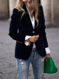 Blazer femme chic, quatre coloris, du S au 2XL, noir