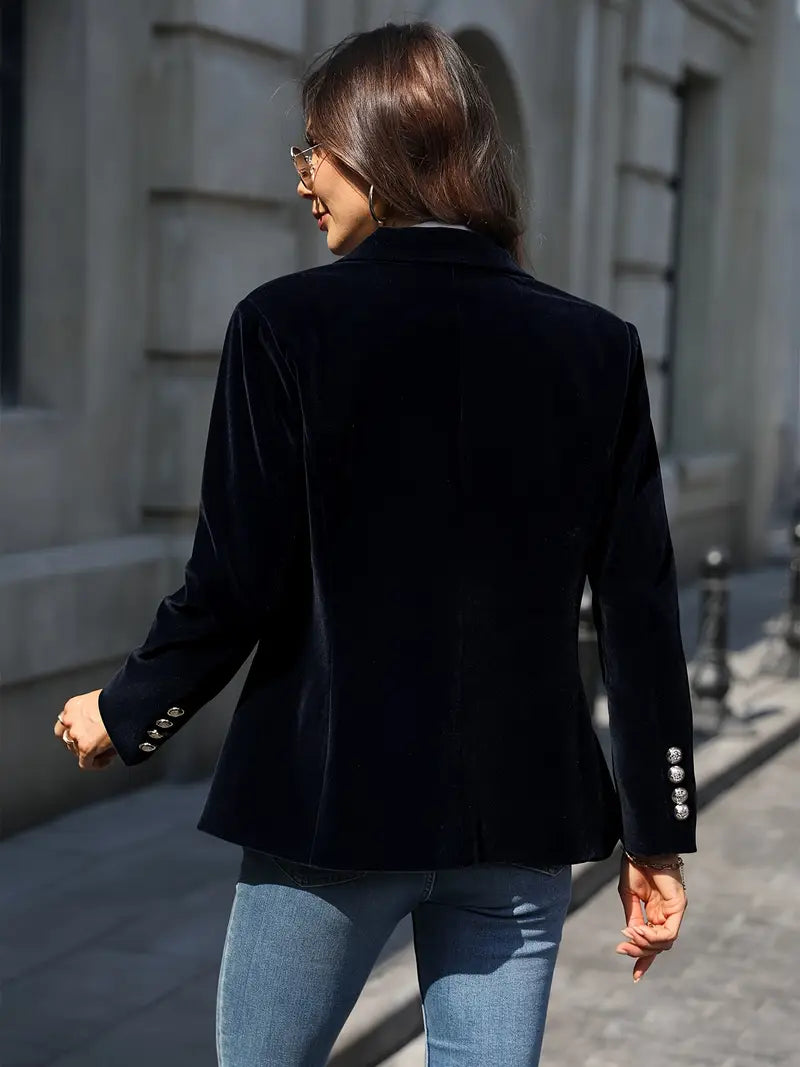 Blazer femme chic, quatre coloris, du S au 2XL