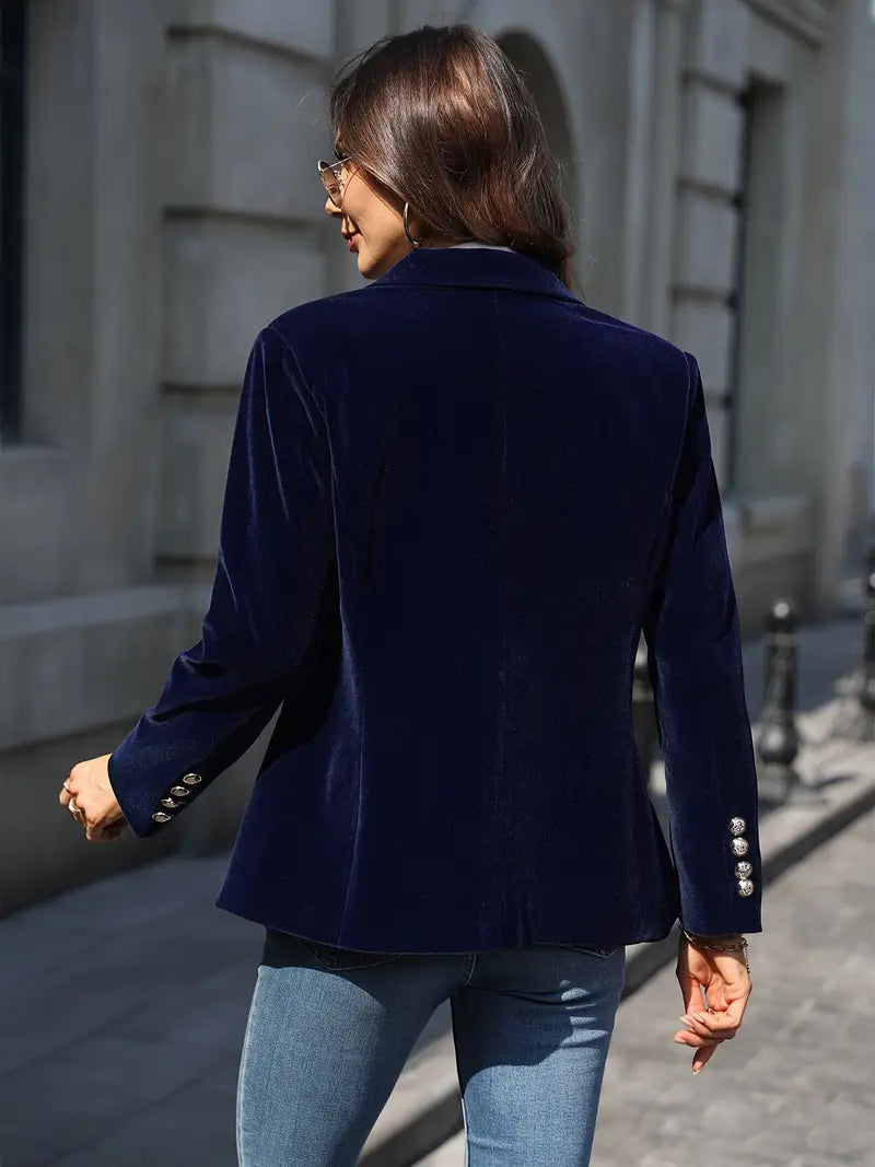 Blazer femme chic, quatre coloris, du S au 2XL