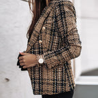 Blazer femme coupe moderne, quatre coloris, du S au 3XL