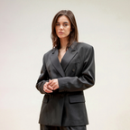 Blazer femme croisé à double boutonnage, sept coloris