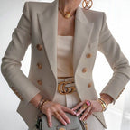 Blazer femme coupe structurée, huit coloris, du S au 2XL, kaki