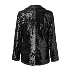 Blazer à paillettes femme pour les soirées, six coloris