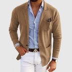 Blazer homme coupe ajustée, cinq coloris, du XS au 2XL, beige