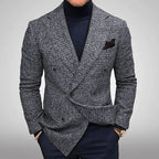 Blazer homme gris coupe décontractée, du S au 3XL