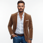 Blazer homme coupe ajustée, du XS au 4XL
