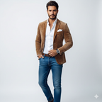Blazer homme coupe ajustée, du XS au 4XL