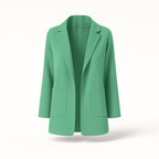 Blazer long femme pour l'automne, quinze coloris, du S au 3XL, bleu clair