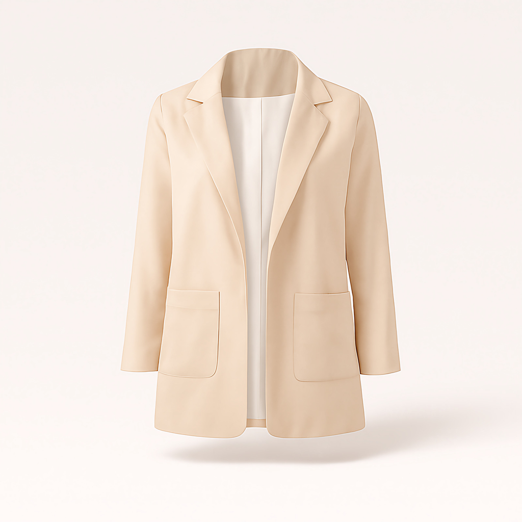 Blazer long femme pour l'automne, quinze coloris, du S au 3XL, marron