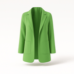 Blazer long femme pour l'automne, quinze coloris, du S au 3XL, vert clair